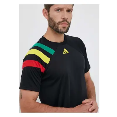 Tréninkové tričko adidas Performance Fortore 23 černá barva, s 83074669