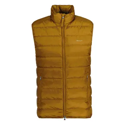 VESTA GANT LIGHT DOWN GILET WARM BROWN 84605554