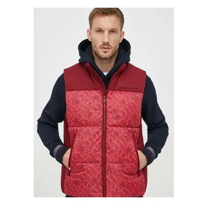 Vesta Tommy Hilfiger červená barva 85754085