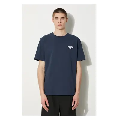 Bavlněné tričko Maison Kitsuné Handwriting Comfort Tee Shirt 92249431