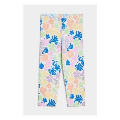 LEGÍNY GANT TROPICAL PRINT LEGGINGS WHITE 76936608