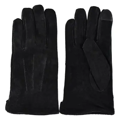 Semiline Mans Men Leather Antibacterial Gloves P8218 55139730