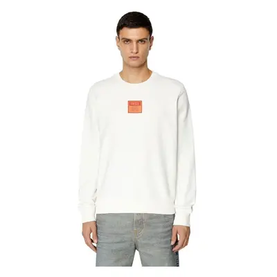 Diesel Sweatshirt - S-GINN-E2 SWEAT-SHIRT white 95272449