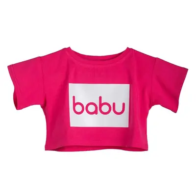 Babu Crop fuchsiové tričko 82740311