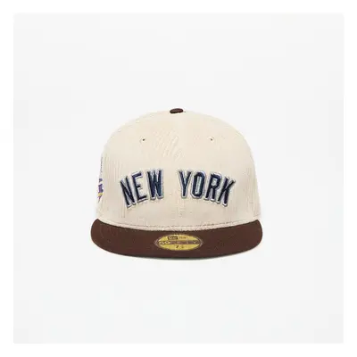 Kšiltovka New Era New York Yankees 59FIFTY Fall Cord Fitted Cap Brown 88007514