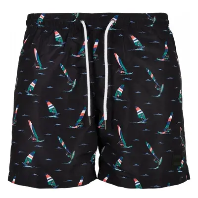 Pánské koupací šortky Urban Classics Pattern Swim Shorts - surf aop 71861878