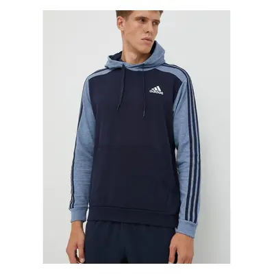 Mikina adidas pánská, tmavomodrá barva, hladká 72760123