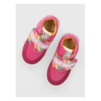 Dětské sneakers boty Agatha Ruiz de la Prada fialová barva 84541837