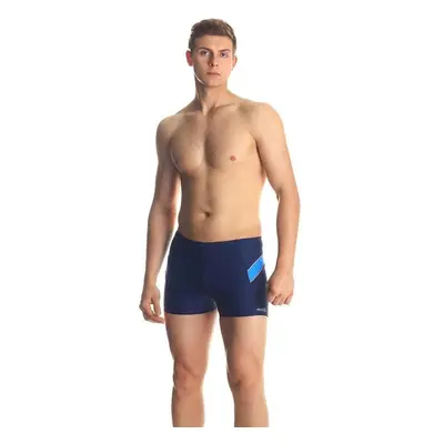 AQUA SPEED Mans Swimming Shorts William Navy Blue Pattern 432 85650652