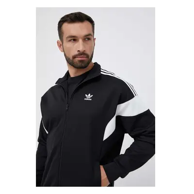 Mikina adidas Originals pánská, černá barva, vzorovaná, HS2064-black 84010095