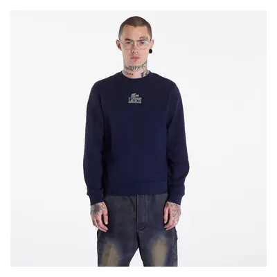 Mikina LACOSTE Mens Sweatshirt Navy Blue L 94393201