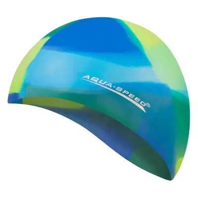 AQUA SPEED Unisexs Swimming Cap Bunt Pattern 94 84461301