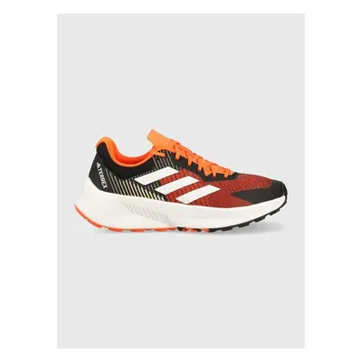 Boty adidas TERREX Soulstride Flow pánské, oranžová barva 80822078