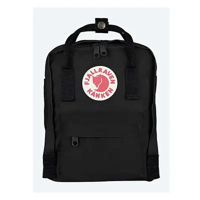 Batoh Fjallraven Kanken Mini černá barva, malý, s aplikací, F23561.550 84541560