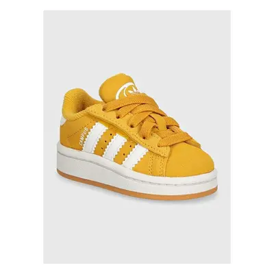 Dětské sneakers boty adidas Originals CAMPUS 00s CF EL žlutá barva, 95842086