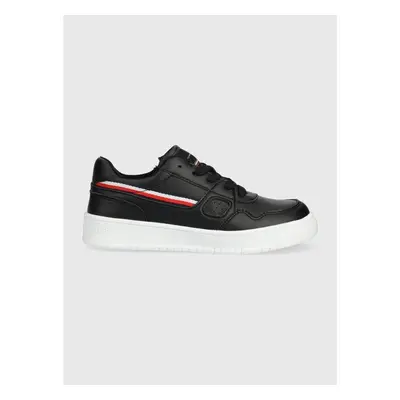 Dětské sneakers boty Tommy Hilfiger černá barva 76410276