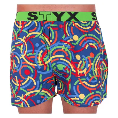 Pánské trenky Styx art sportovní guma barevné (B659) 84269927