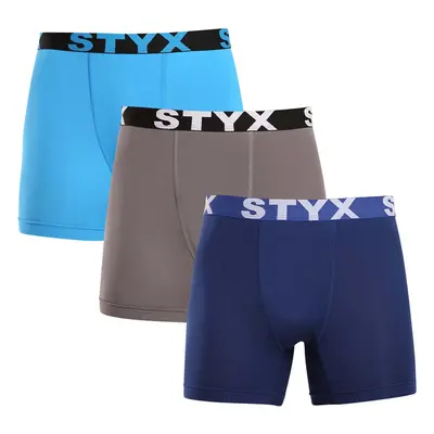 3PACK pánské funkční boxerky Styx vícebarevné (3W96839) 87449356