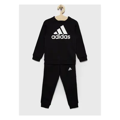 Dětská tepláková souprava adidas černá barva 72986517