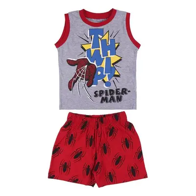 SHORT PAJAMAS SUSPENDERS SINGLE JERSEY SPIDERMAN 61159690