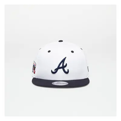 New Era Atlanta Braves White Crown Patch 9Fifty Snapback Cap Optic 95341937