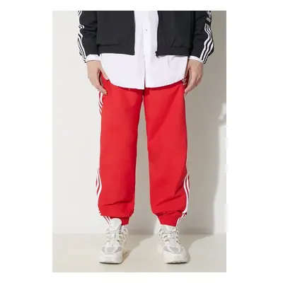 Tepláky adidas Originals Adicolor Woven Firebird Track Top červená 88825997