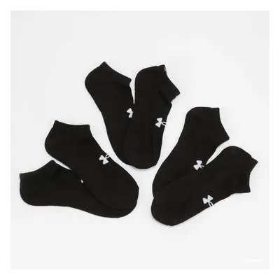 Ponožky Under Armour 3Pack Core No Show Socks černé 89401814