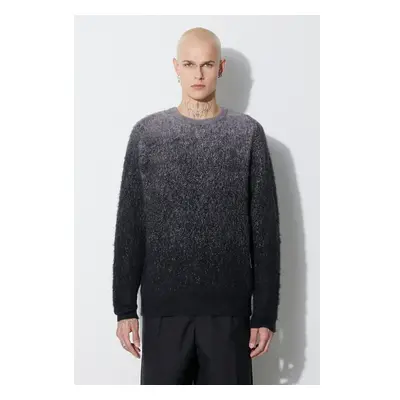 Svetr Taikan Gradient Knit Sweater pánský, černá barva, lehký, TK0015 85333108