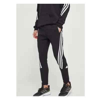 Tepláky adidas černá barva, s potiskem, IN3310 89803829