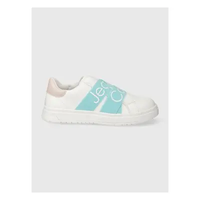 Dětské sneakers boty Calvin Klein Jeans tyrkysová barva 89804066