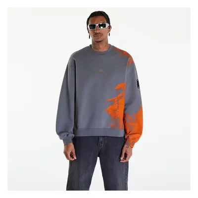 Mikina A-COLD-WALL* Brushstroke Crewneck Sweatshirt Slate 90354425