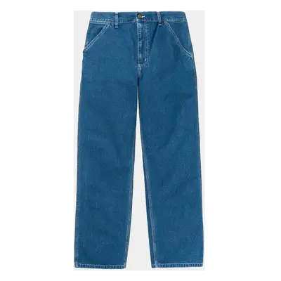 KALHOTY CARHARTT WIP Simple Work Denim - modrá - 68394462