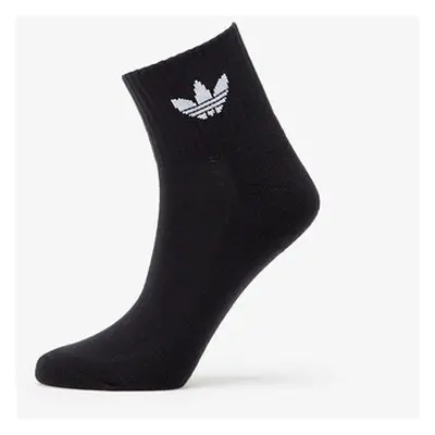 adidas Originals Ponožky adidas Mid Ankle 3-Pack Sock Black 37-39 53620036