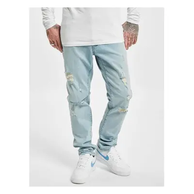 URBAN CLASSICS Pánské džíny Def Theo Slim Fit Jeans - modré 83988680