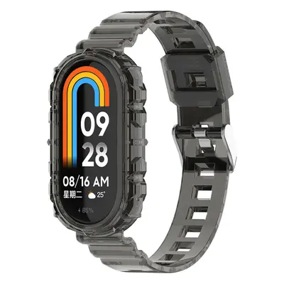 Techsuit Řemínek na hodinky Xiaomi Mi Band 8 / 8 NFC Černá 88126551