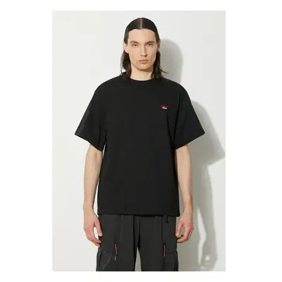 Tričko Nanga Eco Hybrid Box Logo Embroidery Tee černá barva, s 92902963