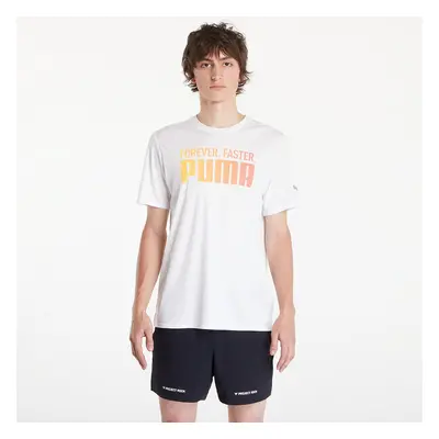 Tričko PUMA Run Favorties Forever Faster Tee M White S 94365325