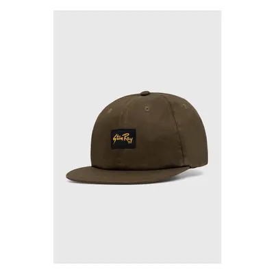 Bavlněná baseballová čepice Stan Ray BALL CAP TWILL zelená barva, 86772285