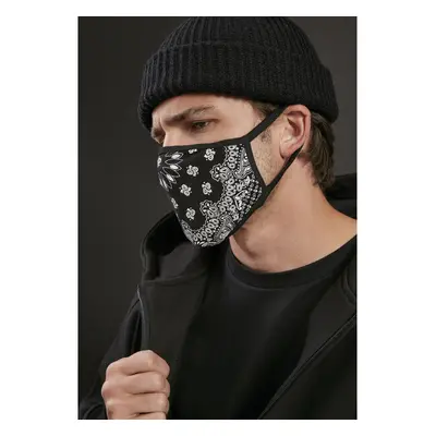 Mister Tee Bandana Face Mask 2-Pack black/white 87554857