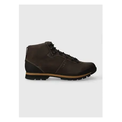 Kožené boty Charles Footwear Carney pánské, hnědá barva, Carney.Hiker 87925924