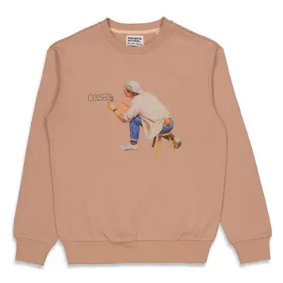 The Loose Company MMIKINA THE OOSE COMPANY TATTOO CREWNECK - hnědá - 88473666