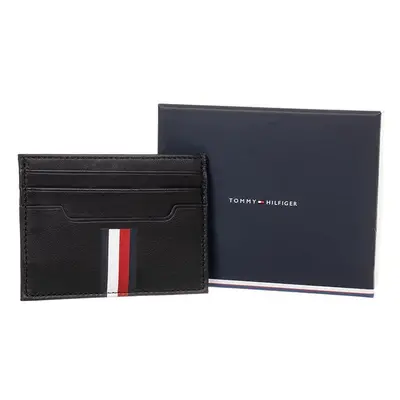 Tommy Hilfiger kožené pouzdro na karty černé 89366981