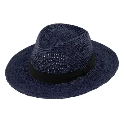 Fiebig Fedora Raffia - slaměný modrý klobouk - Bestseller 90813718