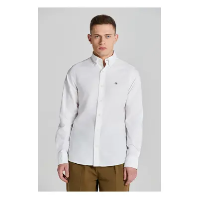 KOŠILE GANT SLIM OXFORD SHIRT WHITE 84605997