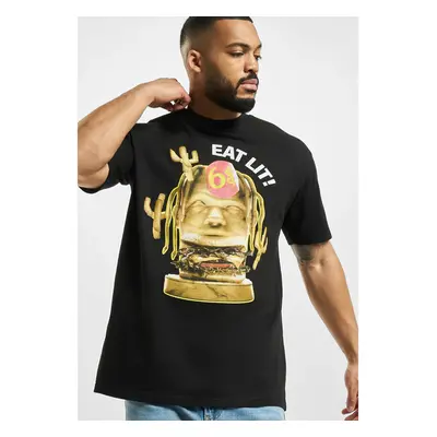 Tričko Urban Classics Eat Lit Oversize Tee Black S 87308690