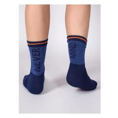 Yoclub Mans Mens Sports Socks SKA-0099F-A400 Navy Blue 82339647