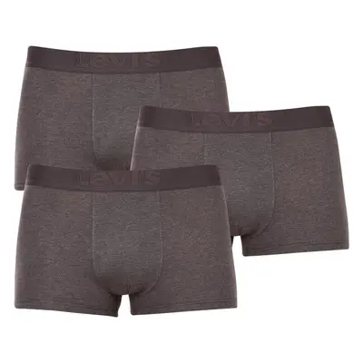 3PACK pánské boxerky Levis šedé (905042001 007) 76125823