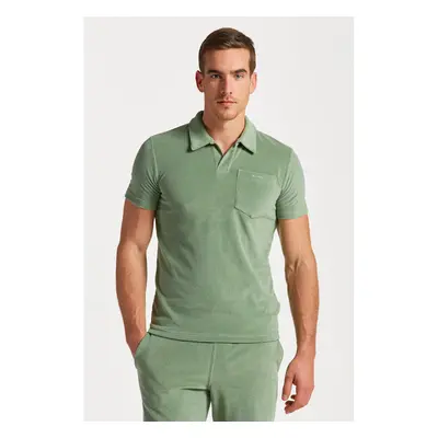 POLOKOŠILE GANT TERRY SS PIQUE KALAMATA GREEN 77192858