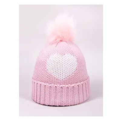 Yoclub Kidss Girls Winter Hat CZZ-0470G-AA20 75195580