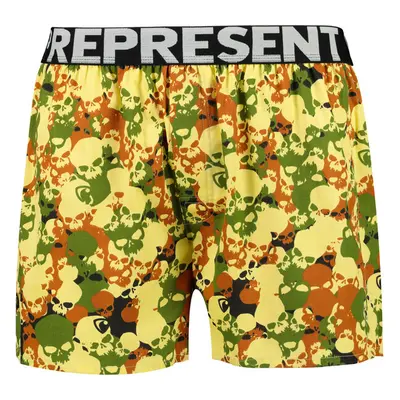 Pánské trenky REPRESENT EXCLUSIVE MIKE SKULL CAMMO 87348251